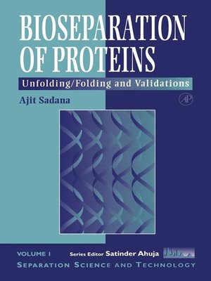 cover image of Bioseparations of Proteins